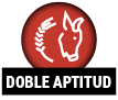 icono doble aprtitud, este label identifica variedades que pueden utilziar tanto en la industria ganadera como en la industria agroalimentaria