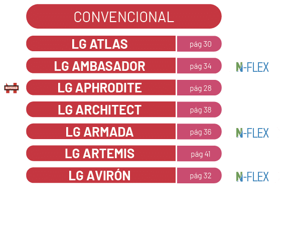 ,convencional,,,LG ATLAS,p g 30,,,LG Ambasador,p g 34,￼,￼,LG APHRODITE,p g 28,,,LG ARCHITECT,p g 38,,,LG Armada,p g 3...