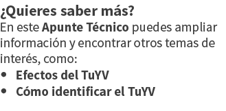 ¿Quieres saber m s? En este Apunte T cnico puedes ampliar informaci n y encontrar otros temas de inter s, como: • Efe...