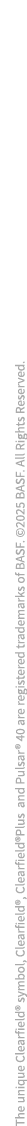 The unique Clearfield® symbol, Clearfield®, Clearfield®Plus and Pulsar® 40 are registered trademarks of BASF. ©2025 B...
