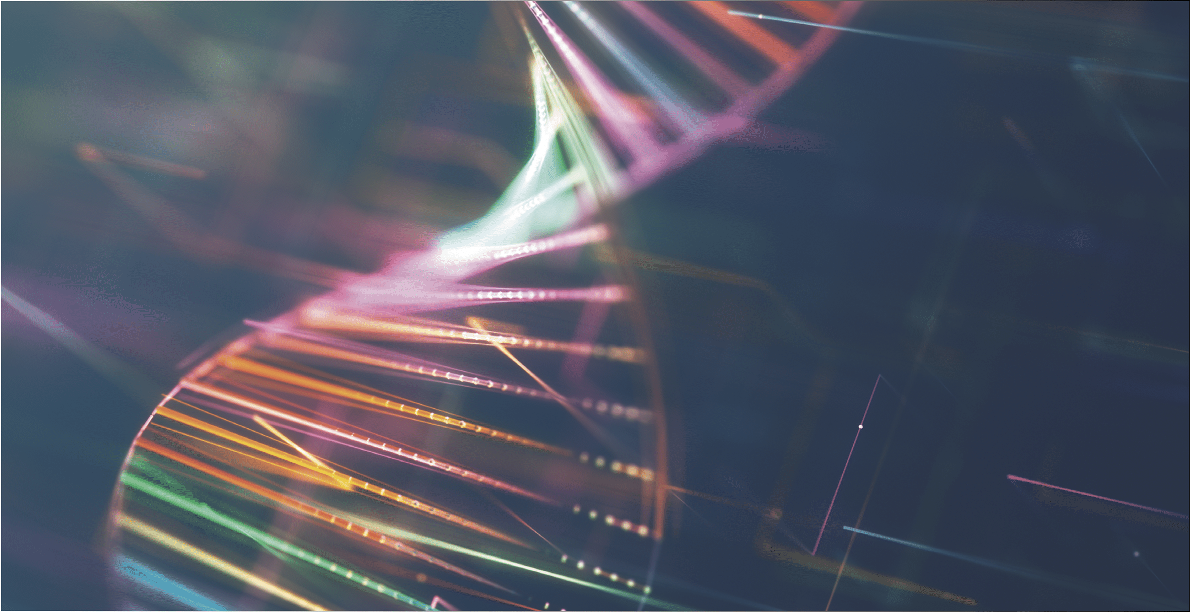 Image of genetic codes DNA. Concept image for use as background. Colored 3D illustration.