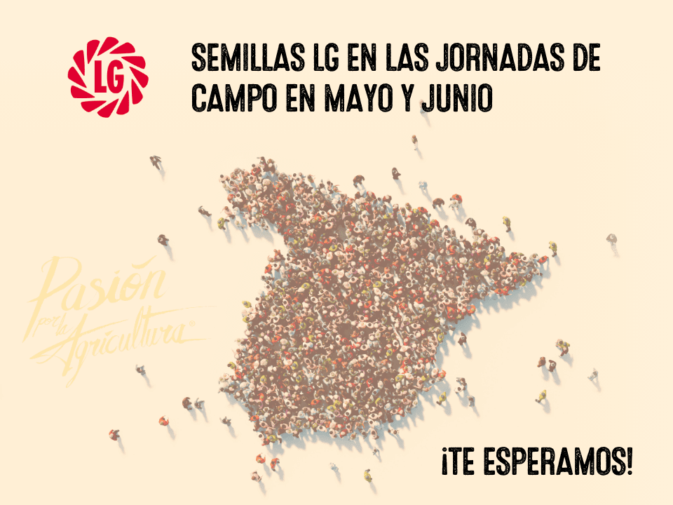 Jornadas en las que participa Semillas LG el mes de mayo y junio